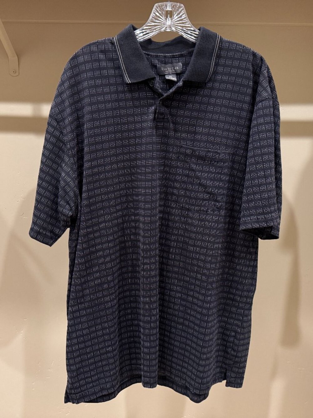 Van Heusen Men's Polo Short Sleeve Shirt Size X-Large